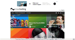 Desktop Screenshot of crowdranking.com